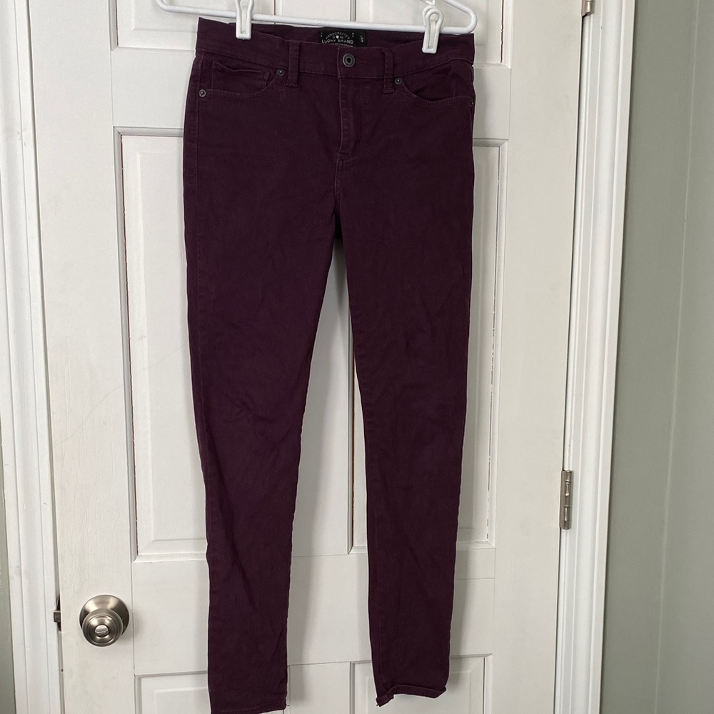 Lucky Brand Plum Jeans